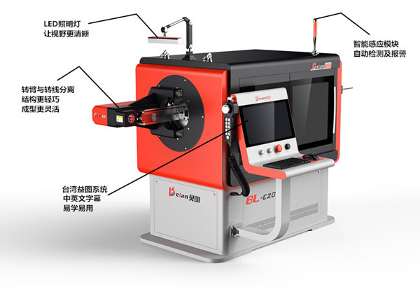 新買回的3D鋼絲折彎機如何正確的開機調試？