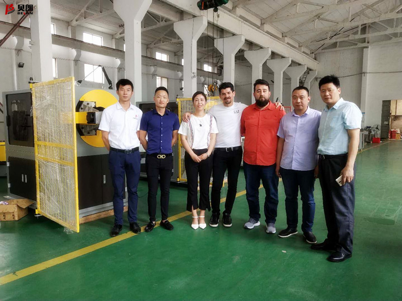 聽說，貝朗數(shù)控彎線機廠家來了外國客戶參觀？